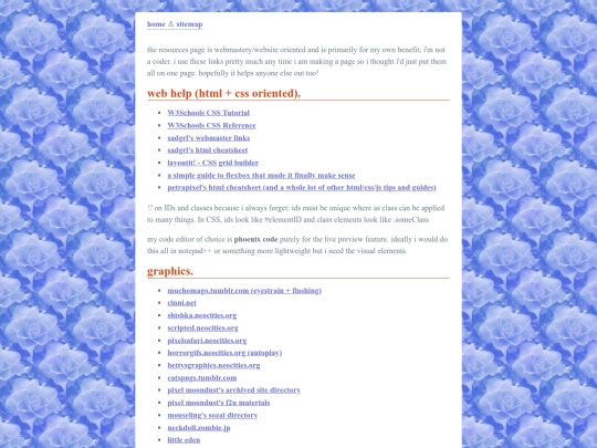resources screenshot