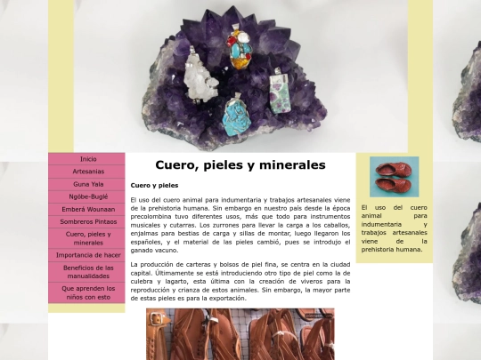 Artesanias/Pagina_6 screenshot