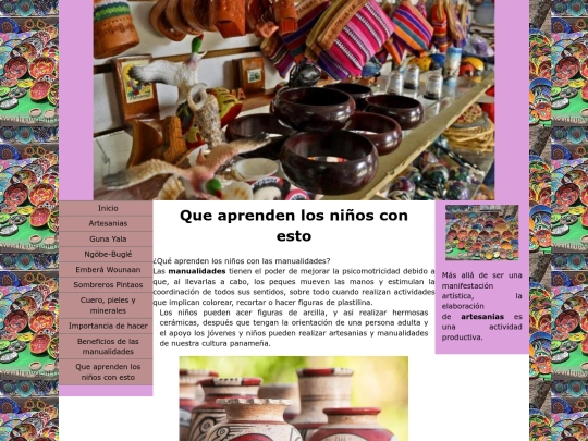 Artesanias/Pagina_9 screenshot