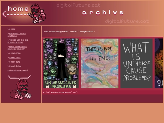 narrativearchive screenshot