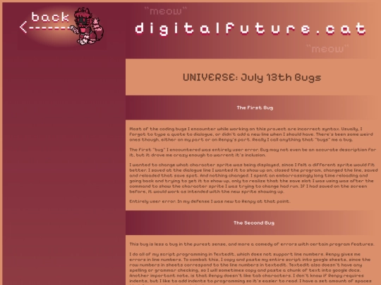 universebugs screenshot