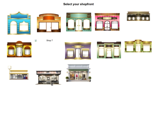 Shop screenshot