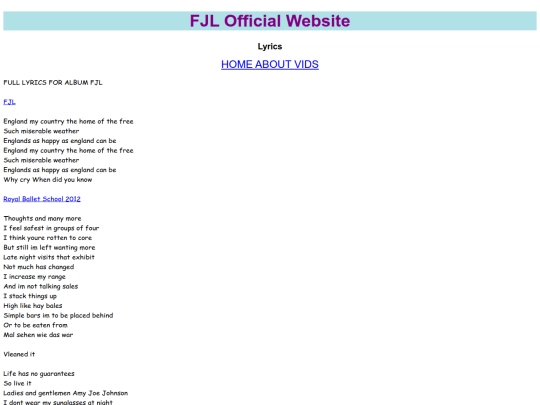 lyrics screenshot