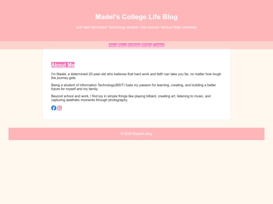 Blog_mads/about screenshot
