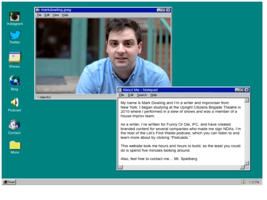 test screenshot