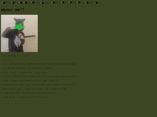 aboutme!! screenshot