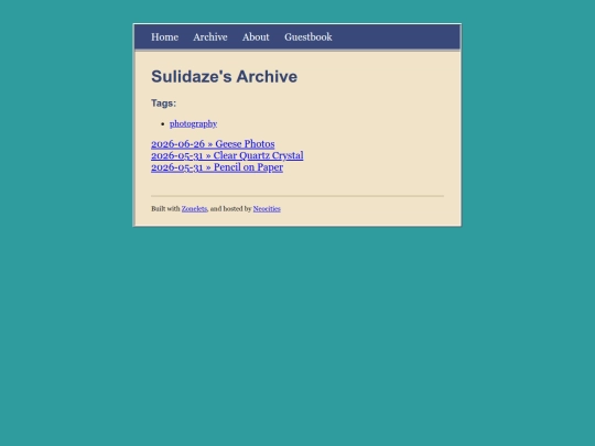 archive screenshot