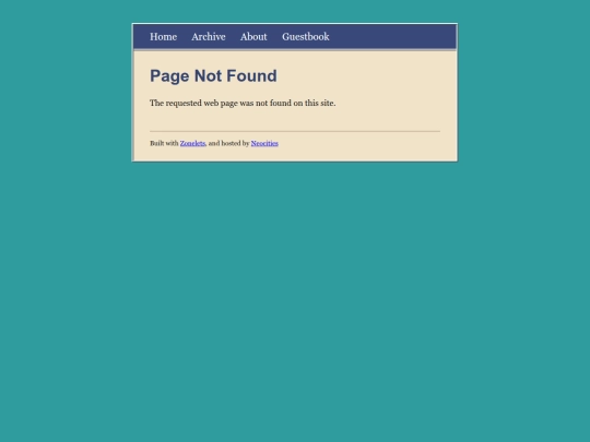 not_found screenshot