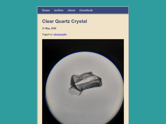 posts/2026-05-31-Clear-Quartz-Crystal screenshot