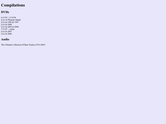 compilations screenshot