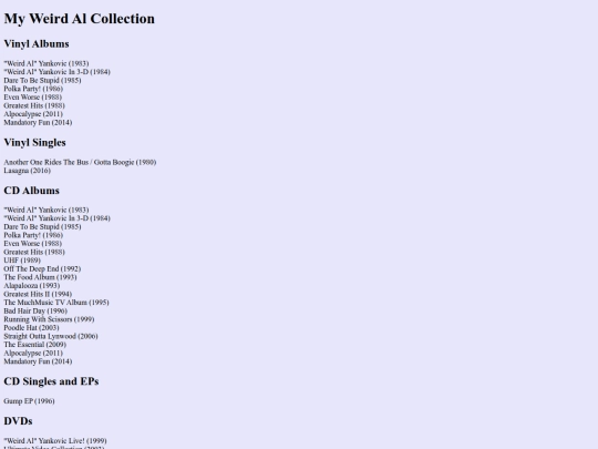 mycollection screenshot