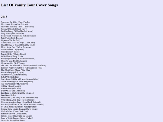 vanitytourcovers screenshot