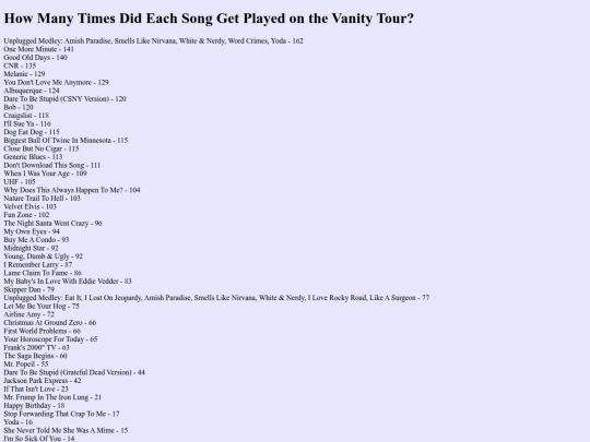 vanitytoursongcount screenshot