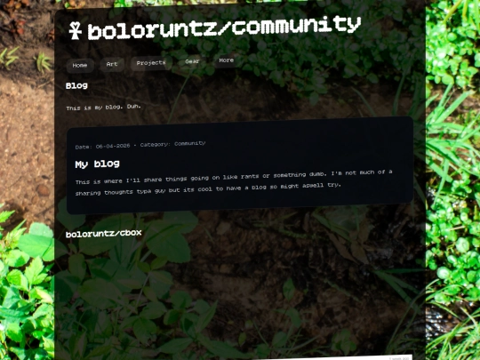 community screenshot
