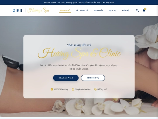 Hương_Spa screenshot