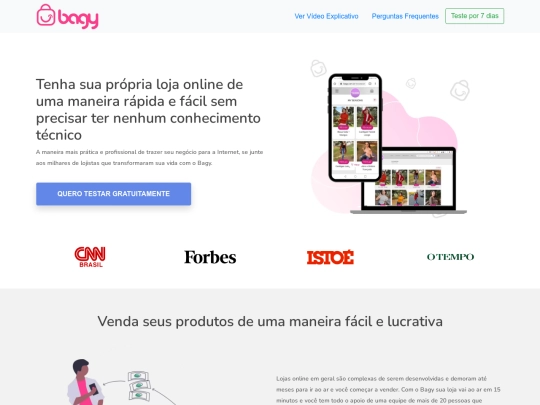 testebootstrap/bagy screenshot