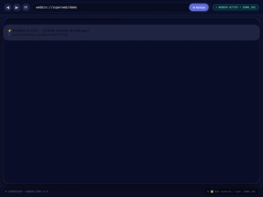 superweb screenshot