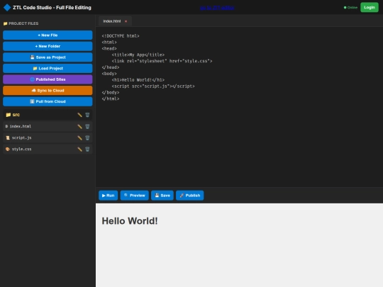zewcode screenshot