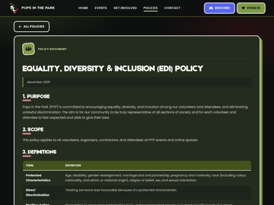 policies/equality-diversity-inclusion screenshot