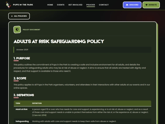 policies/safeguarding-adults screenshot