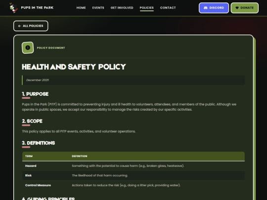 policies/safety screenshot