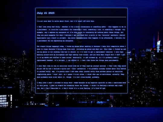journalfolder/July 2023/entry_07_21_2023 screenshot