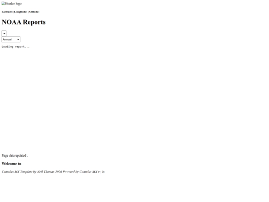 noaareport screenshot