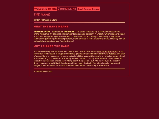 blogs/name screenshot