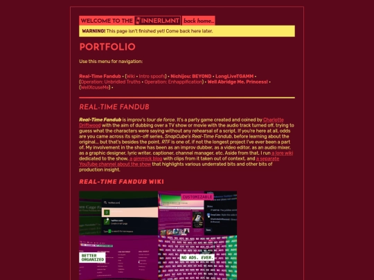 portfolio screenshot