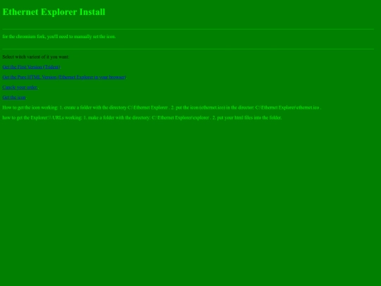 EXE-Install screenshot