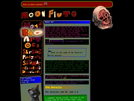 bio screenshot