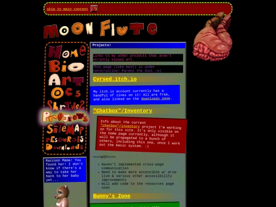 projects screenshot