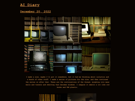 thoughts/ai-diary screenshot