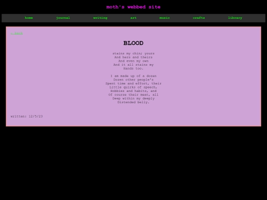 poemblood screenshot