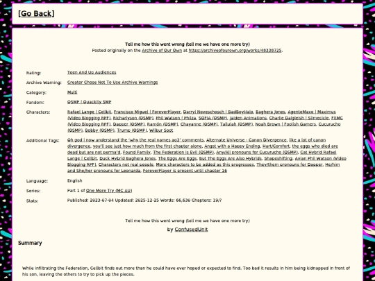 fanfics/Tellmehow screenshot