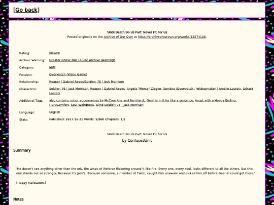fanfics/UntilDeath screenshot