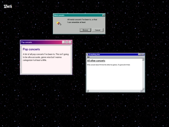 subpages/concerts screenshot