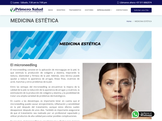 medicina-estetica screenshot