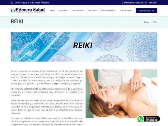 reiki screenshot