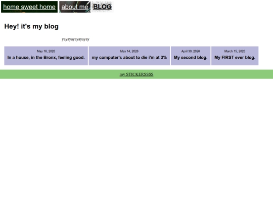 blog screenshot