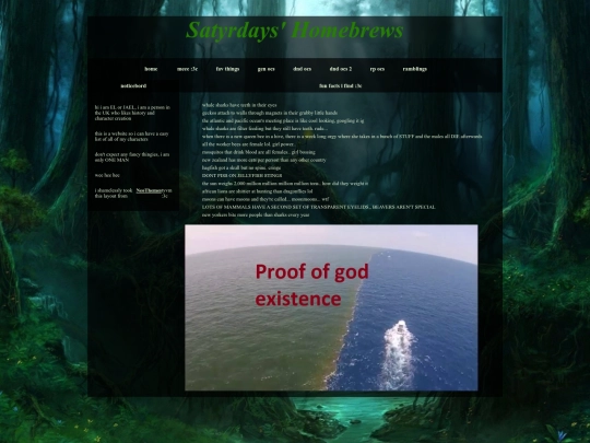 ramblings/facts screenshot