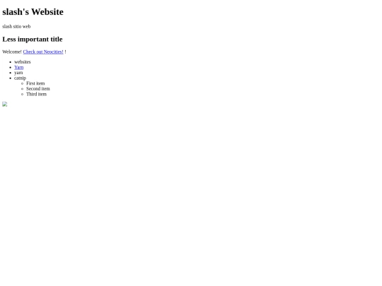 index screenshot
