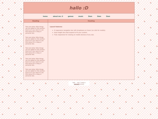 aboutme screenshot