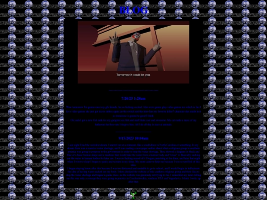 blog screenshot