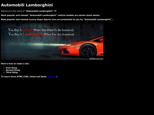 index screenshot