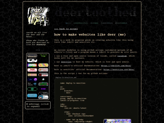 writing/howtoweb screenshot