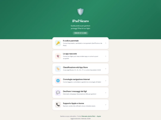 guida_ipad screenshot