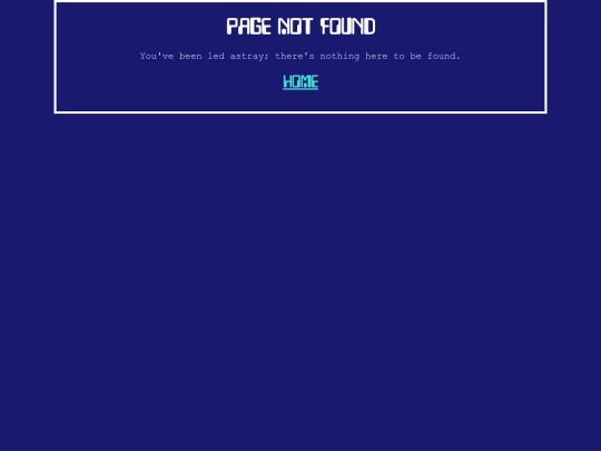 not_found screenshot