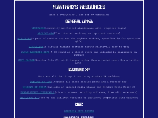 resources screenshot