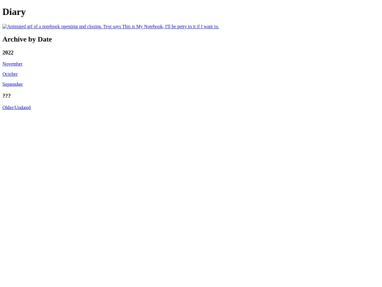 diary/diary_index screenshot